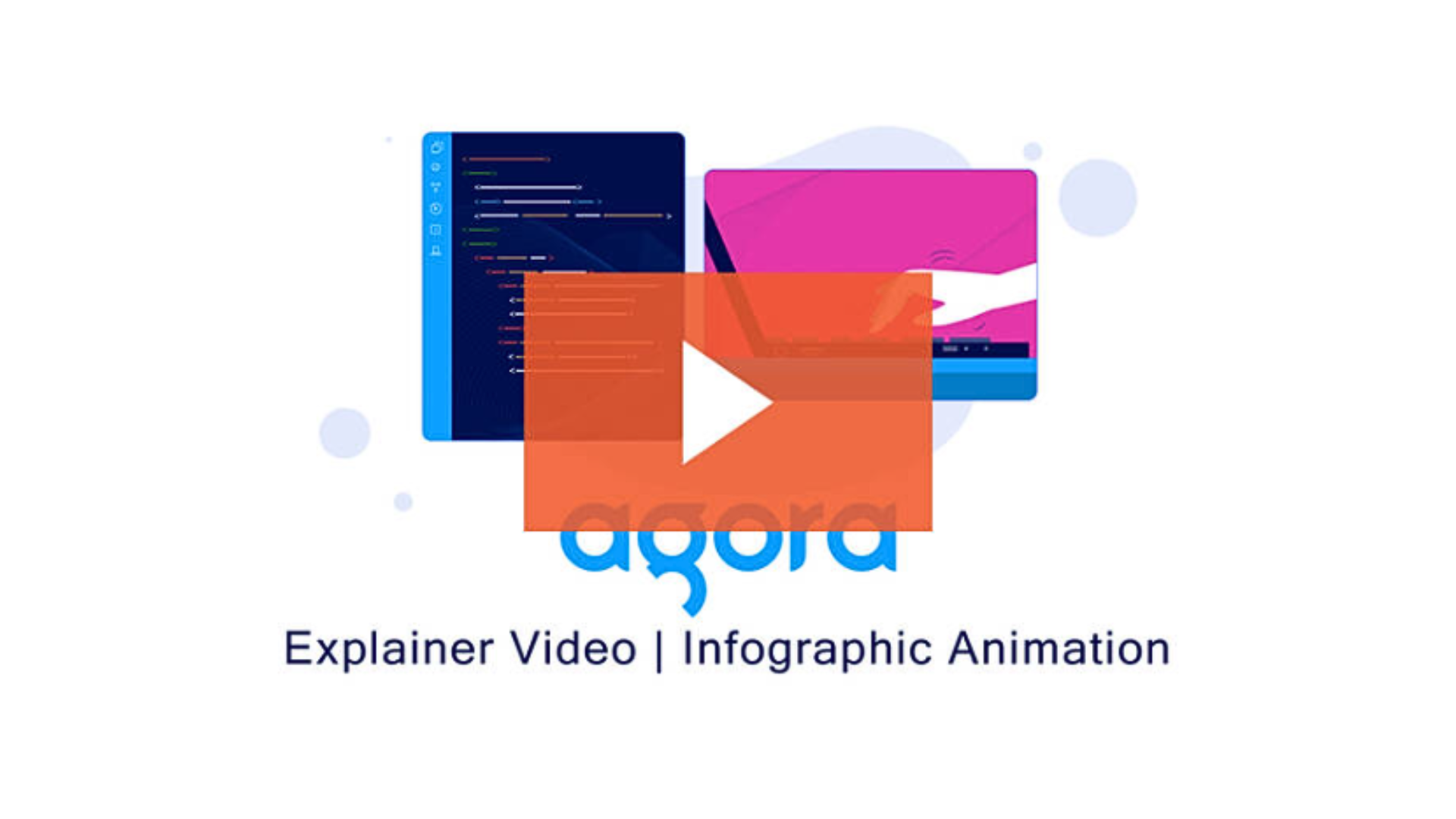 agora animated social media video