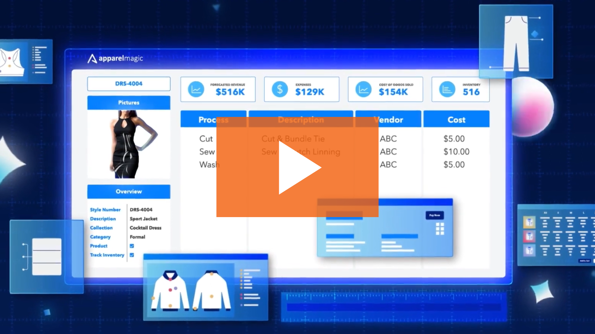 apparel magic b2b saas explainer video