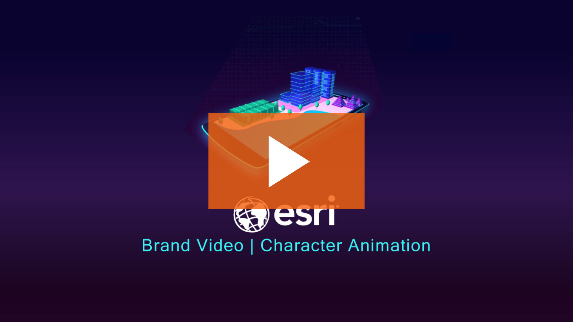 esri animated motion graphics brand explainer video