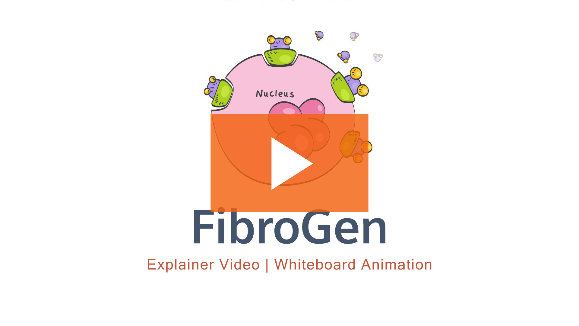 fibrogen whiteboard animation explainer video