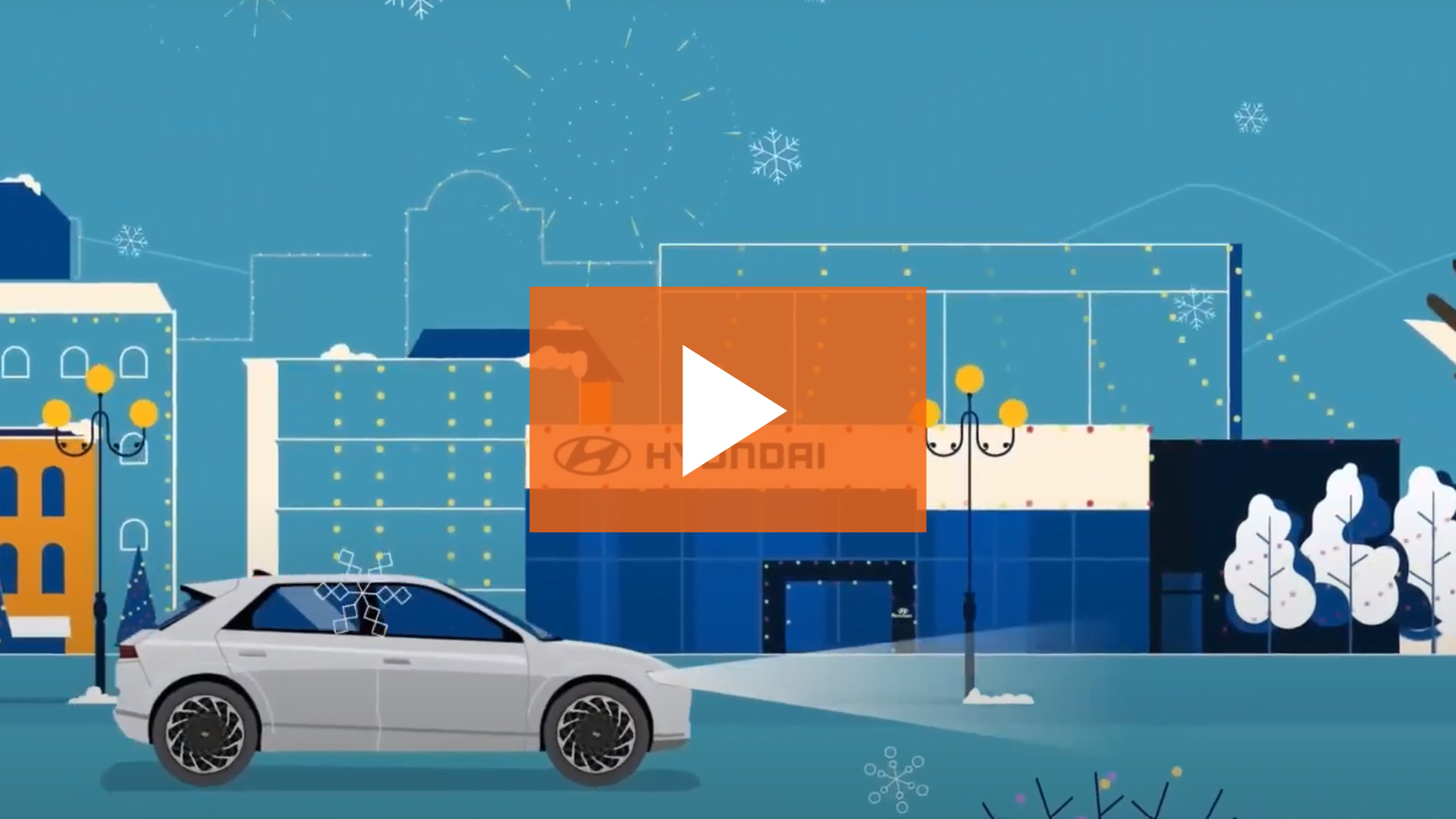 hyundai animated corporate holiday video