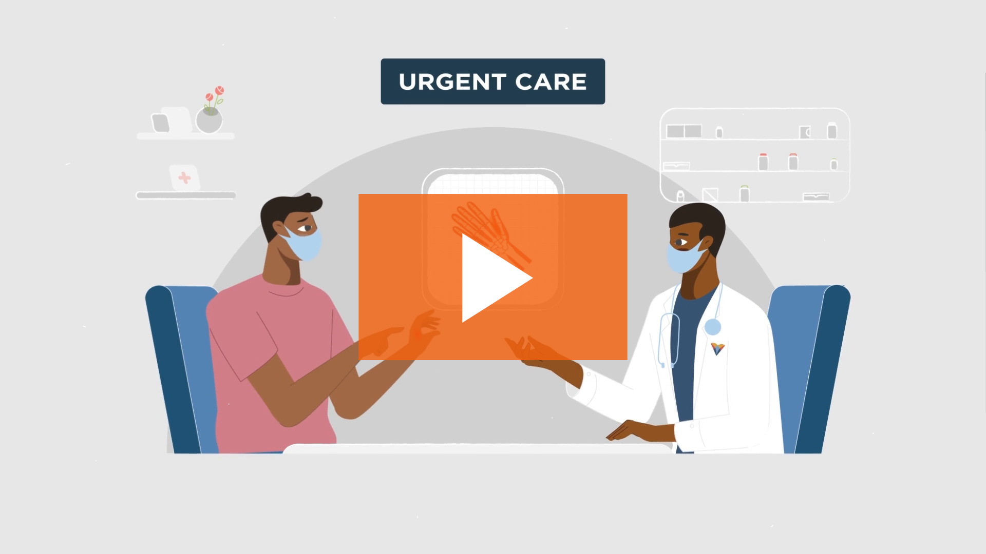 virtual health animated social media video